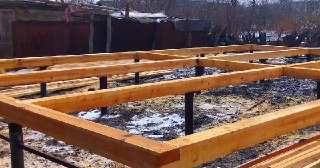Пол на винтовых сваях Шадринск цена от 15809 руб.